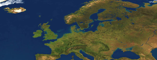 European Satellite imagery